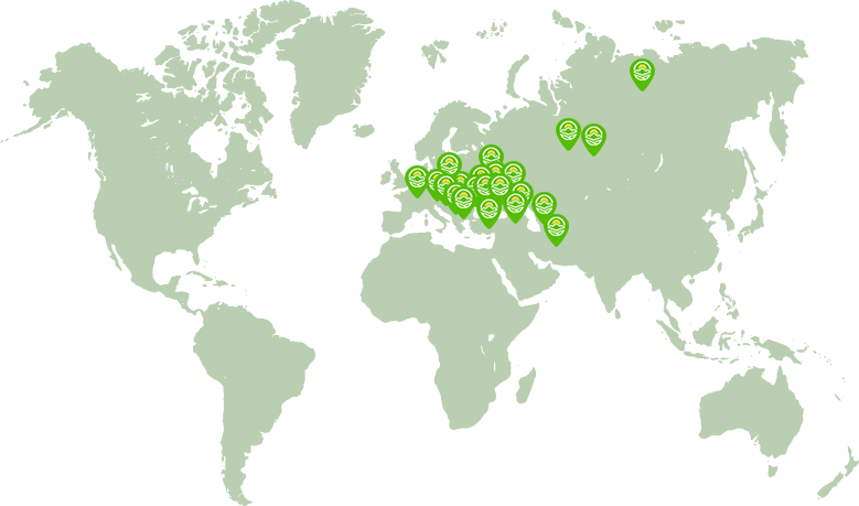 География наших поставок